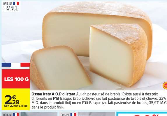 Ossau Iraty A.O.P d'Istara