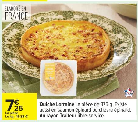 QUICHE LORRAINE