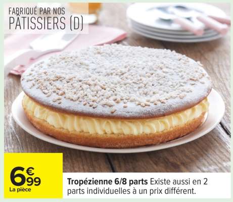 Tropézienne 6/8 parts