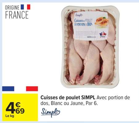 Cuisses de poulet SIMPL