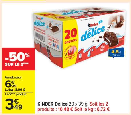 KINDER DÉLICE