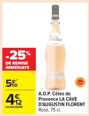 A.O.P. Côtes de Provence LA CAVE D'AUGUSTIN FLORENT