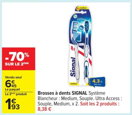 Brosses à dents Signal