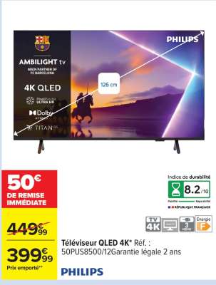 Téléviseur QLED 4K