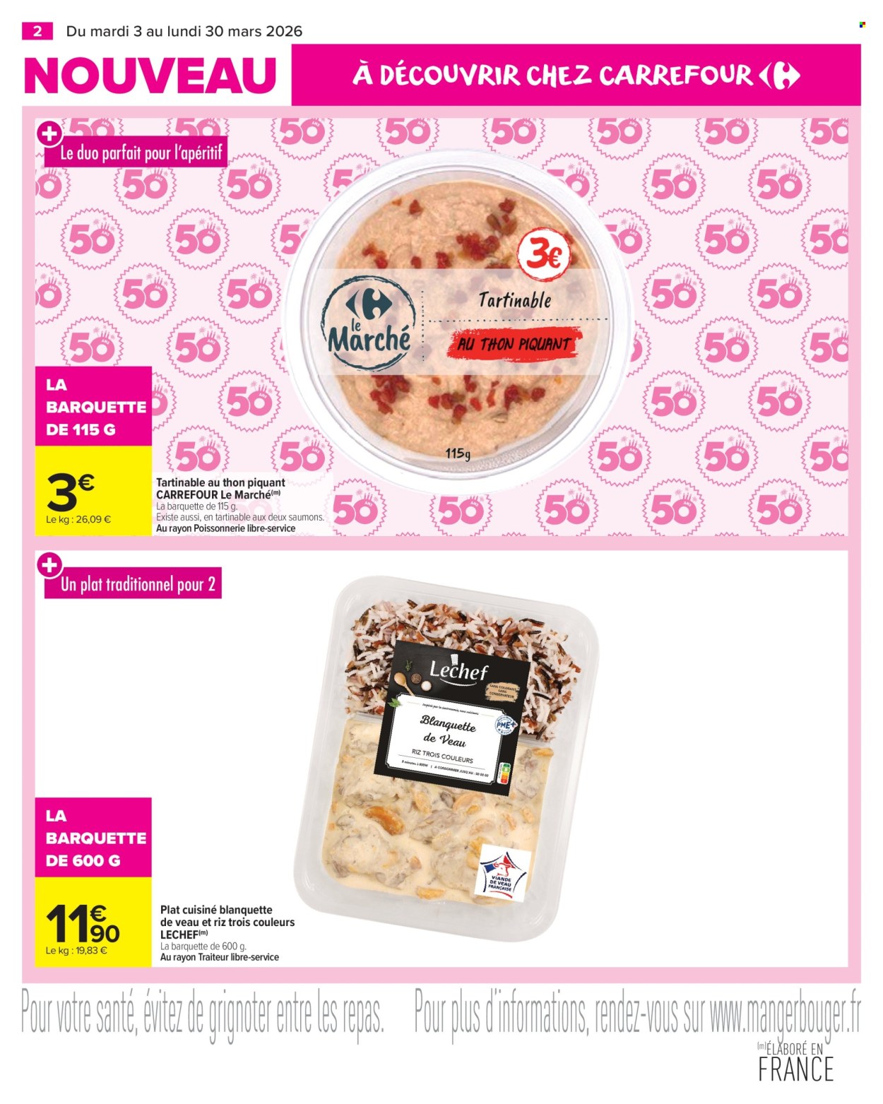 Catalogue Carrefour Market - 03/03/2026 - 30/03/2026. Page 2
