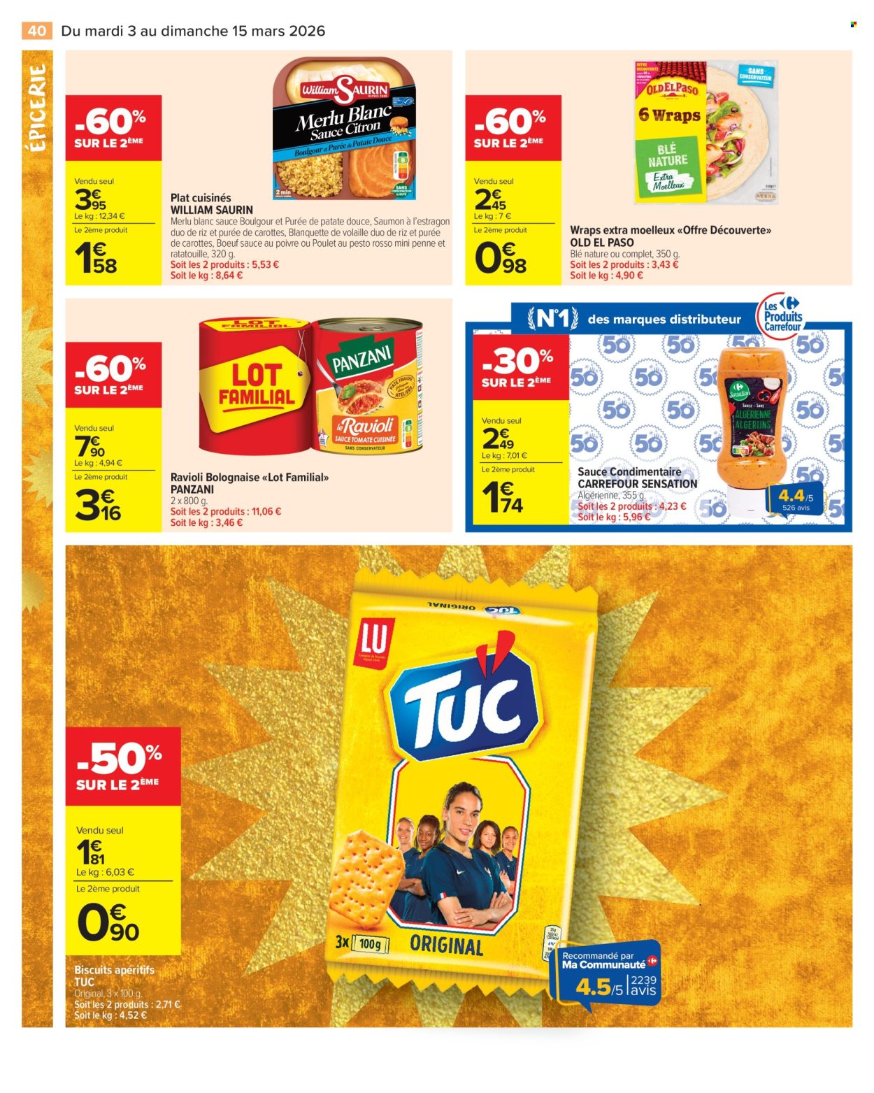 Catalogue Carrefour Market - 03/03/2026 - 15/03/2026. Page 42