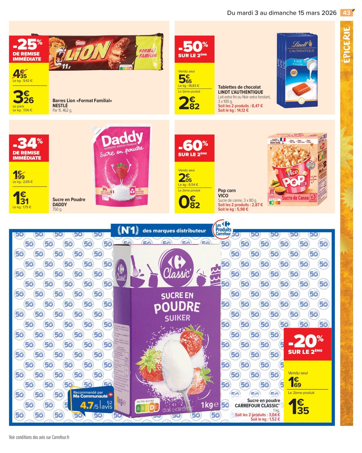 Catalogue Carrefour Market - 03/03/2026 - 15/03/2026. Page 45