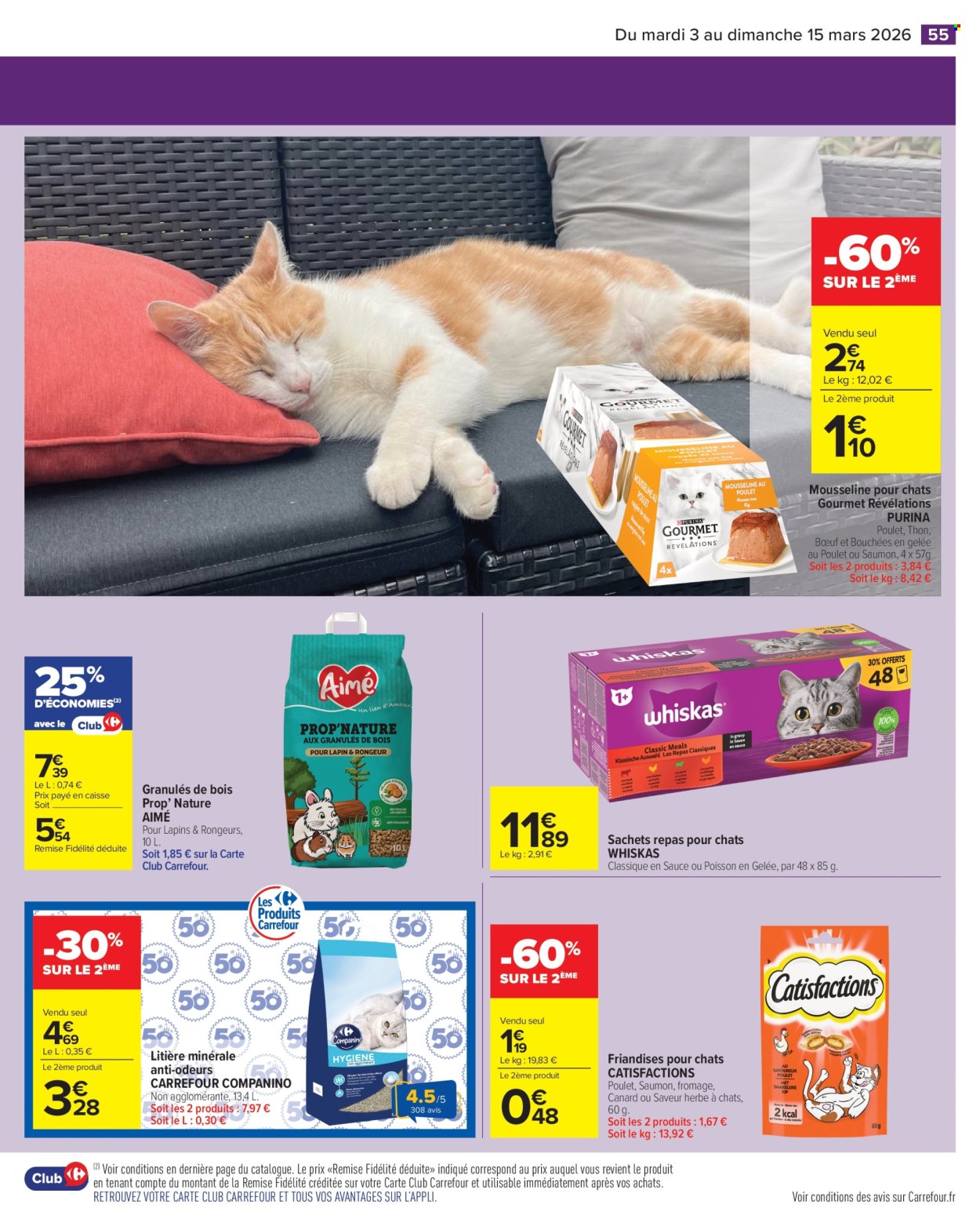 Catalogue Carrefour Market - 03/03/2026 - 15/03/2026. Page 57