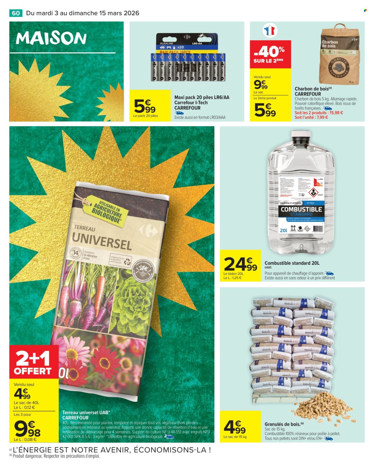 Catalogue Carrefour Market - 03/03/2026 - 15/03/2026. Page 62