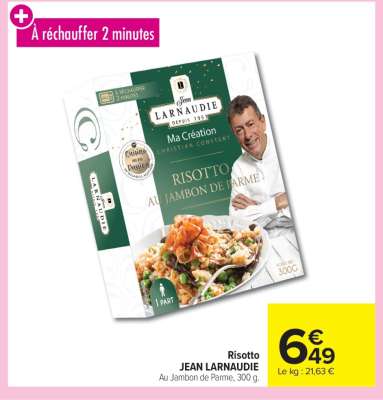 Risotto JEAN LARNAUDIE