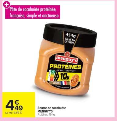 Beurre de Cacahuète 'Menguy's'