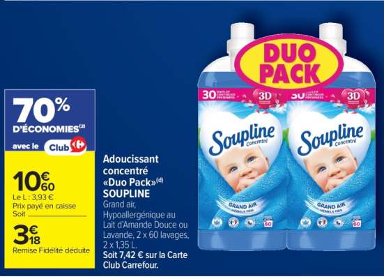 Soupline concentré DUO PACK