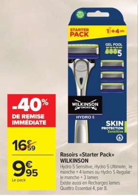 Rasoirs «Starter Pack» WILKINSON