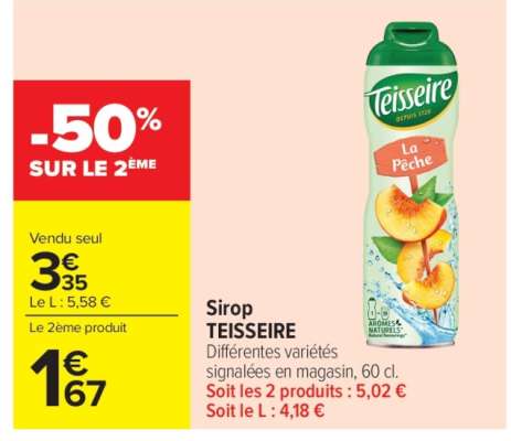Sirop "Teisseire"