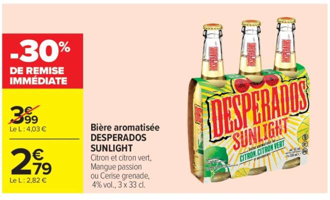DESPERADOS SUNLIGHT