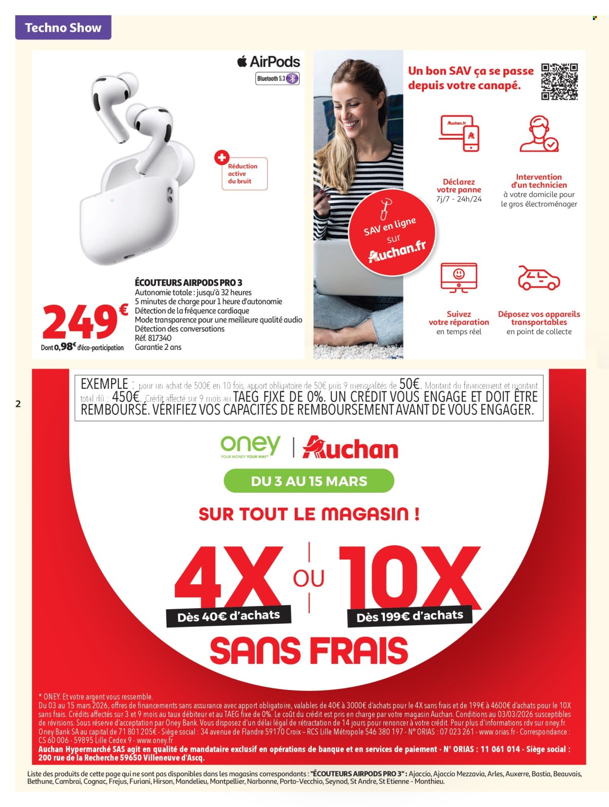 Catalogue Auchan - 03/03/2026 - 15/03/2026. Page 2