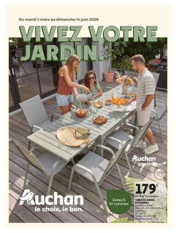 Catalogue Auchan - 03/03/2026 - 14/06/2026.