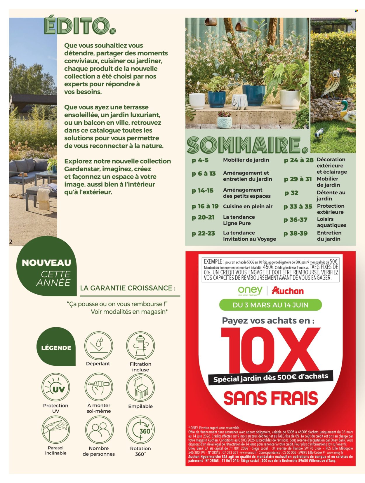 Catalogue Auchan - 03/03/2026 - 14/06/2026. Page 2
