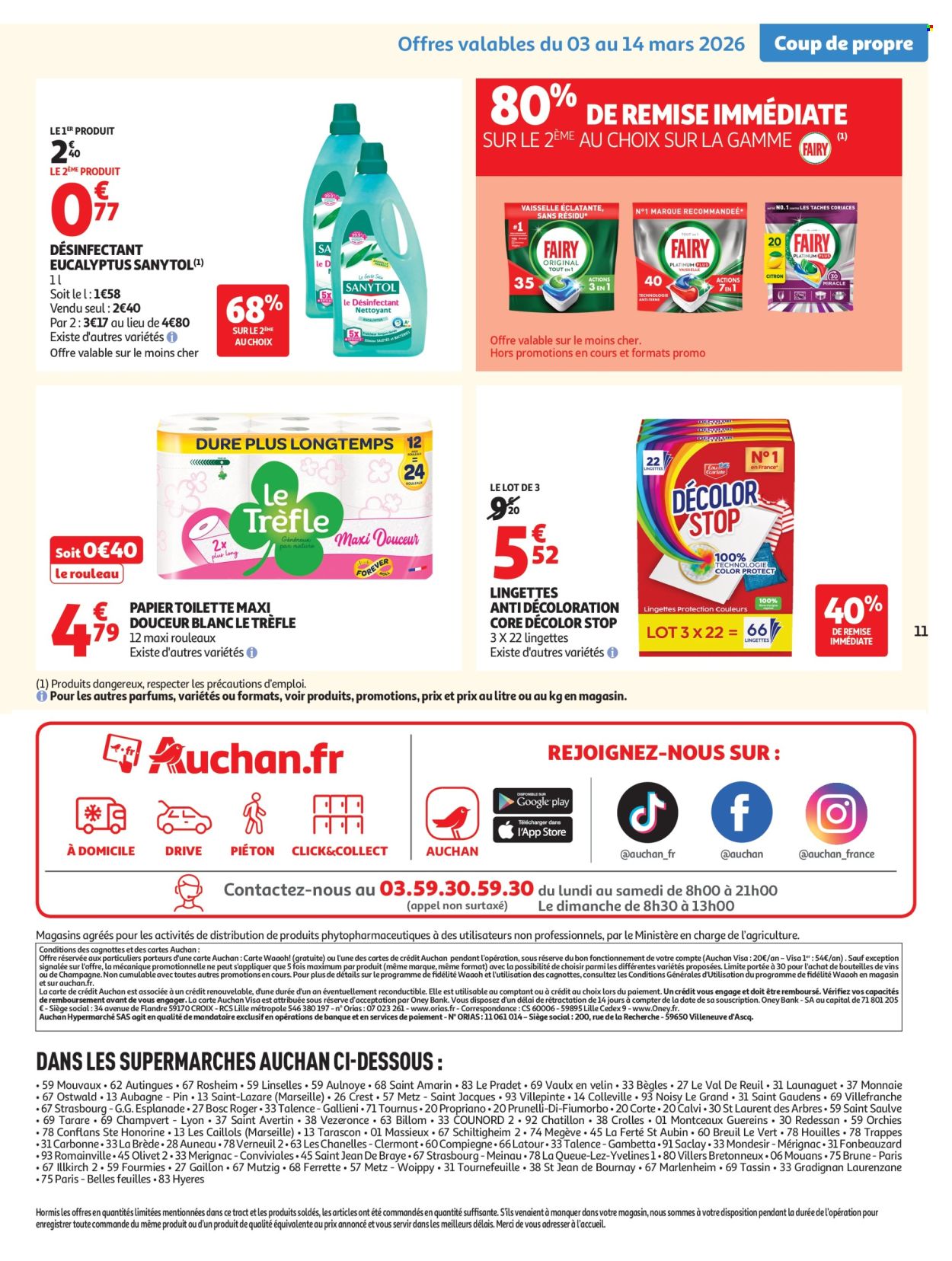 Catalogue Auchan - 03/03/2026 - 14/03/2026. Page 11