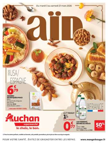 Catalogue Auchan - 03/03/2026 - 21/03/2026.