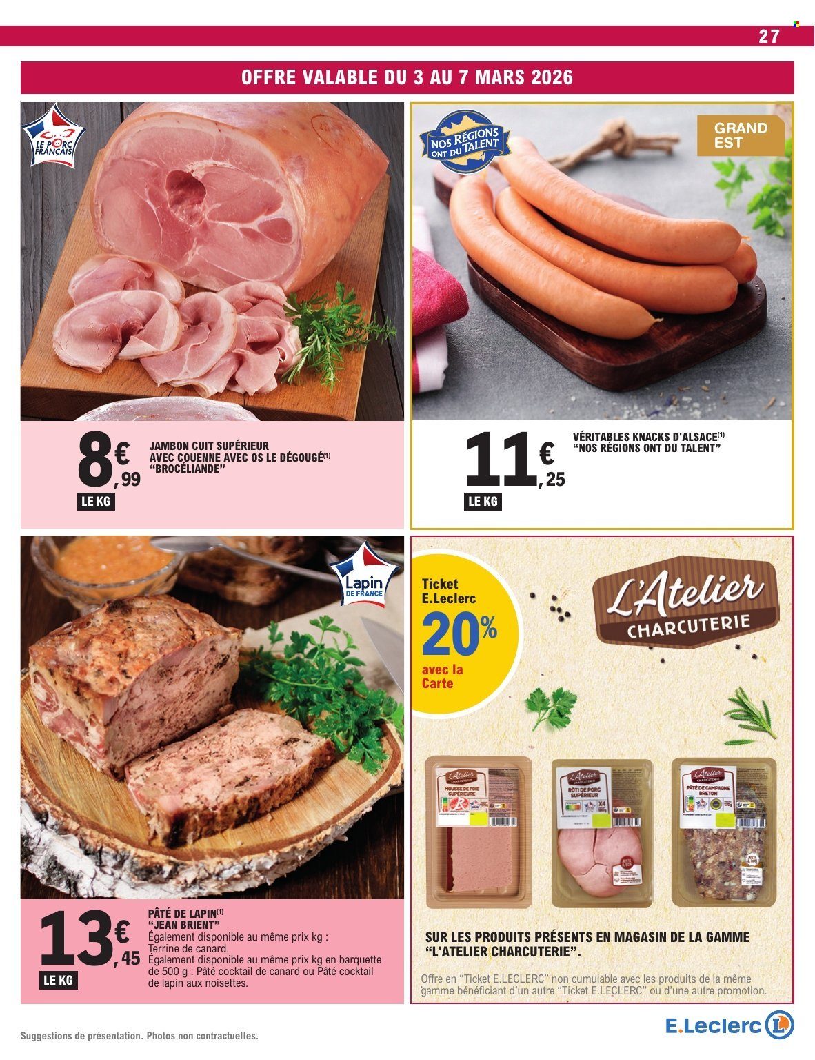 Catalogue E.Leclerc - 03/03/2026 - 14/03/2026. Page 27