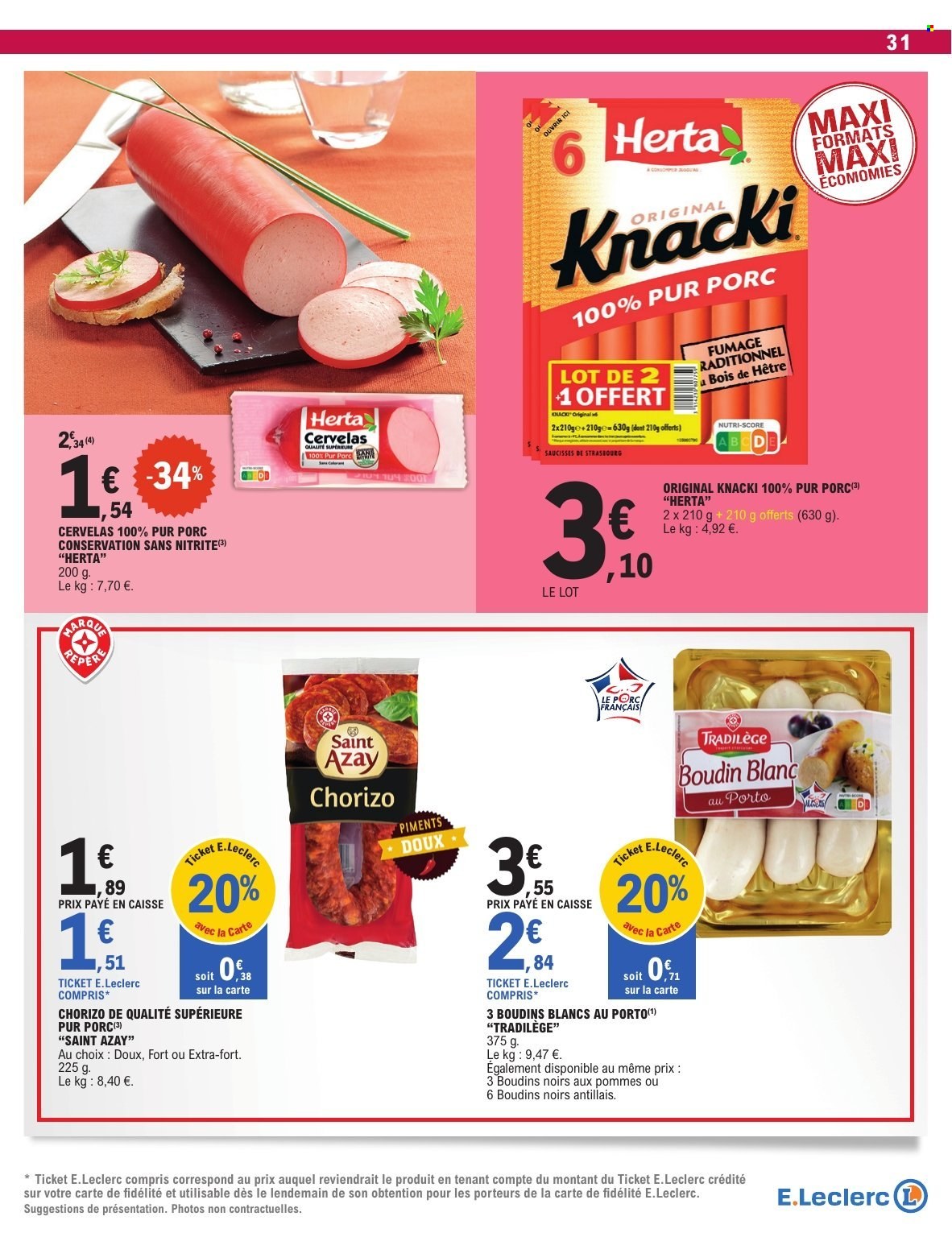 Catalogue E.Leclerc - 03/03/2026 - 14/03/2026. Page 31
