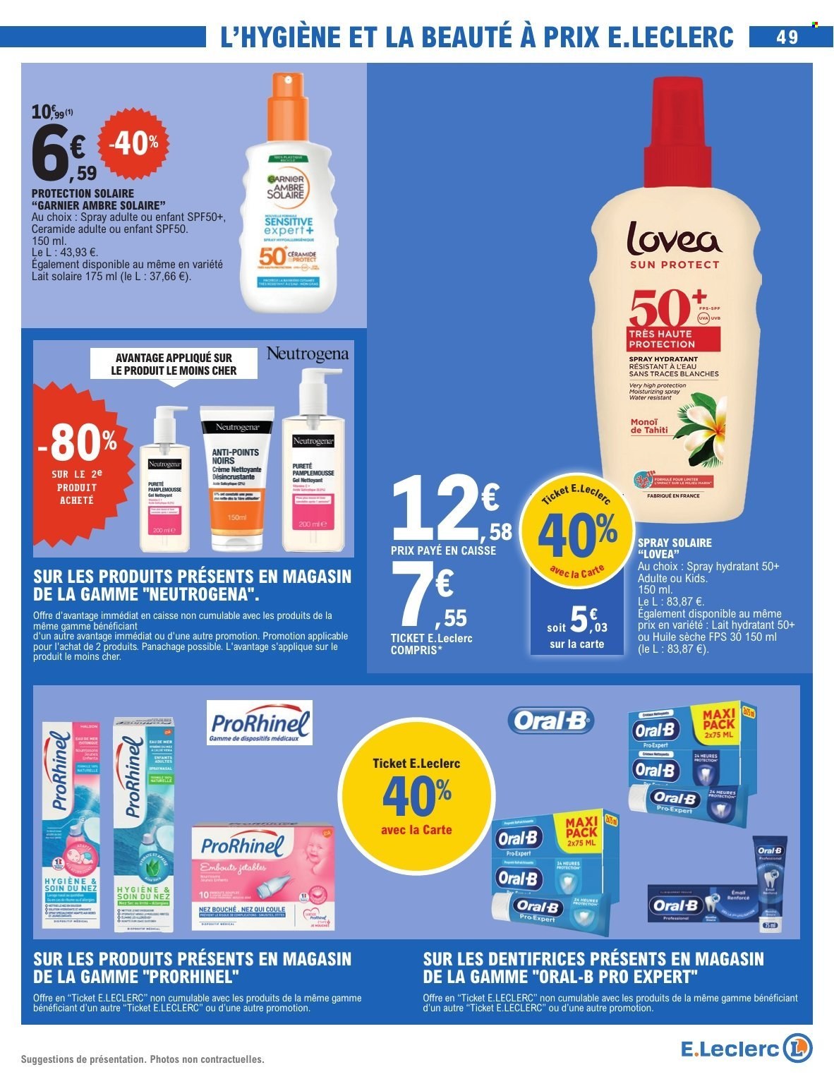 Catalogue E.Leclerc - 03/03/2026 - 14/03/2026. Page 49