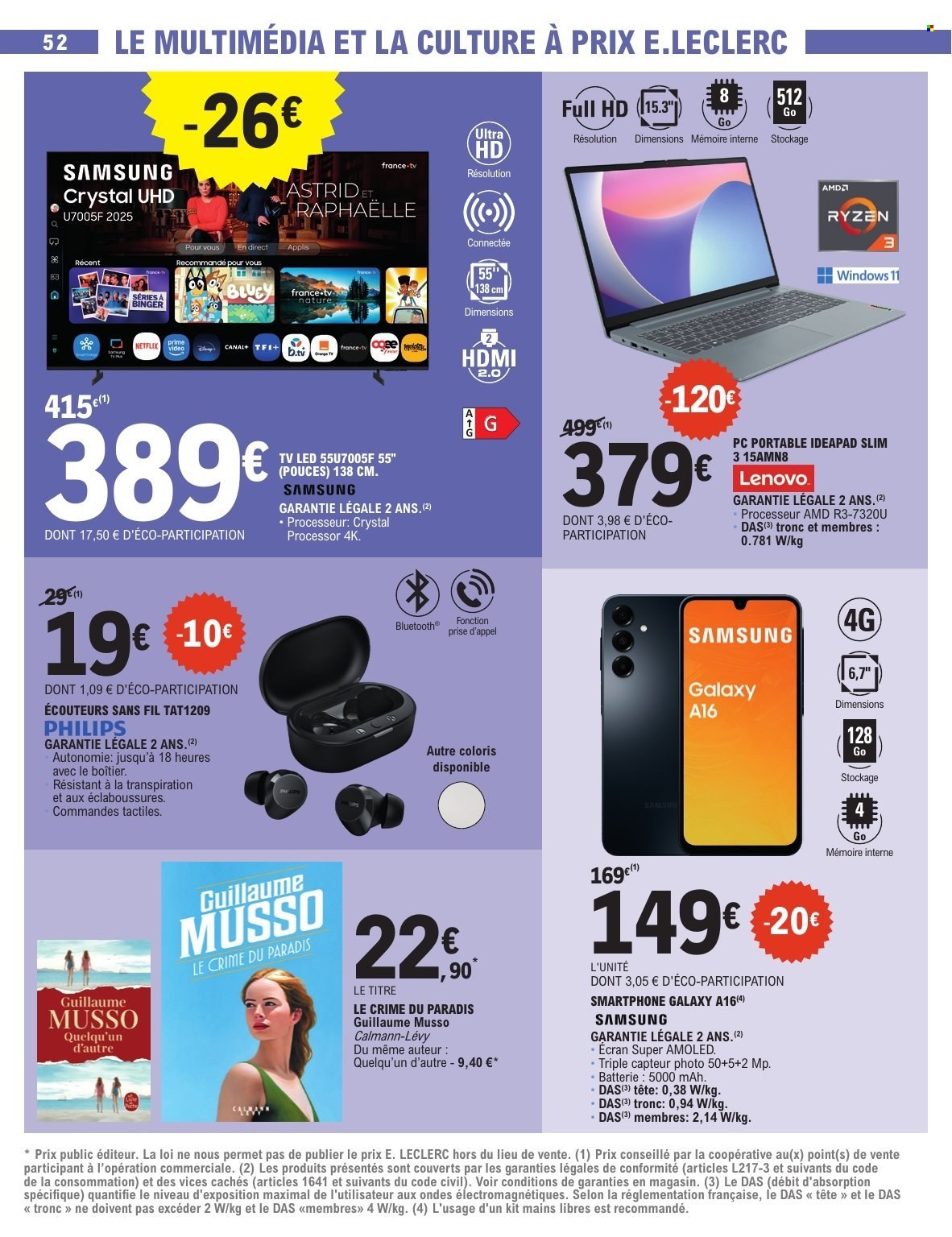 Catalogue E.Leclerc - 03/03/2026 - 14/03/2026. Page 52