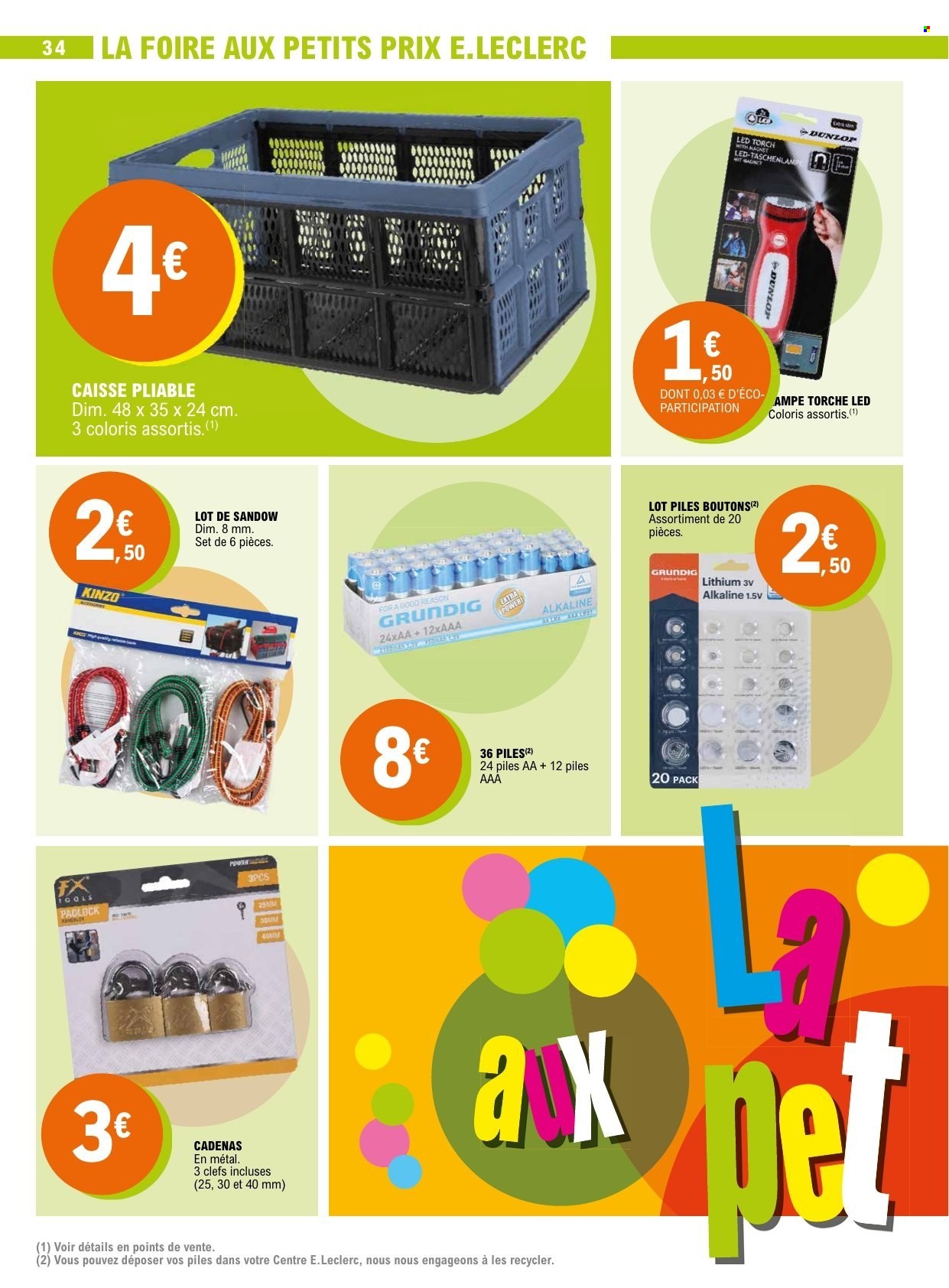 Catalogue E.Leclerc - 03/03/2026 - 14/03/2026. Page 34