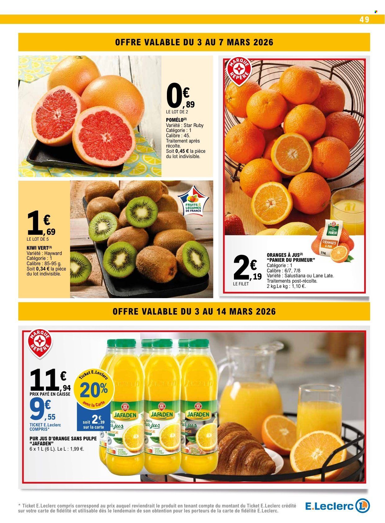 Catalogue E.Leclerc - 03/03/2026 - 14/03/2026. Page 49