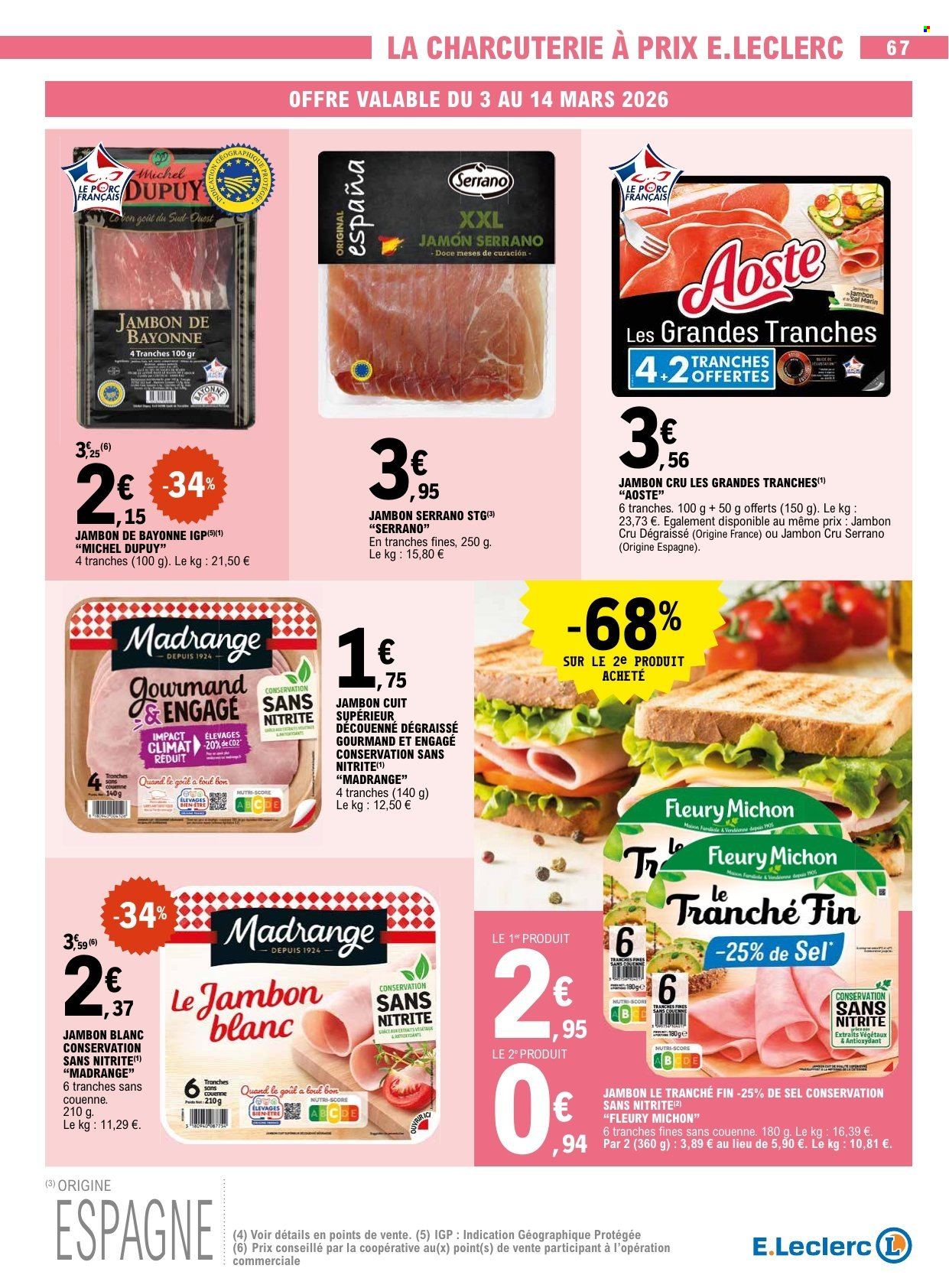 Catalogue E.Leclerc - 03/03/2026 - 14/03/2026. Page 67