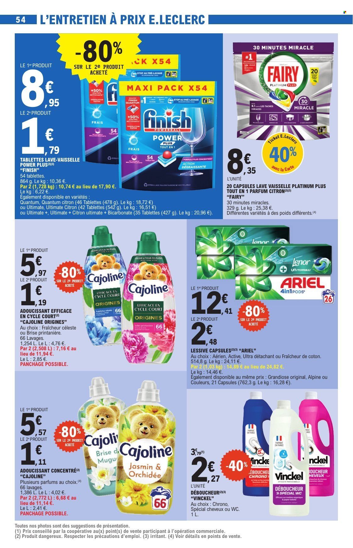 Catalogue E.Leclerc - 03/03/2026 - 14/03/2026. Page 54