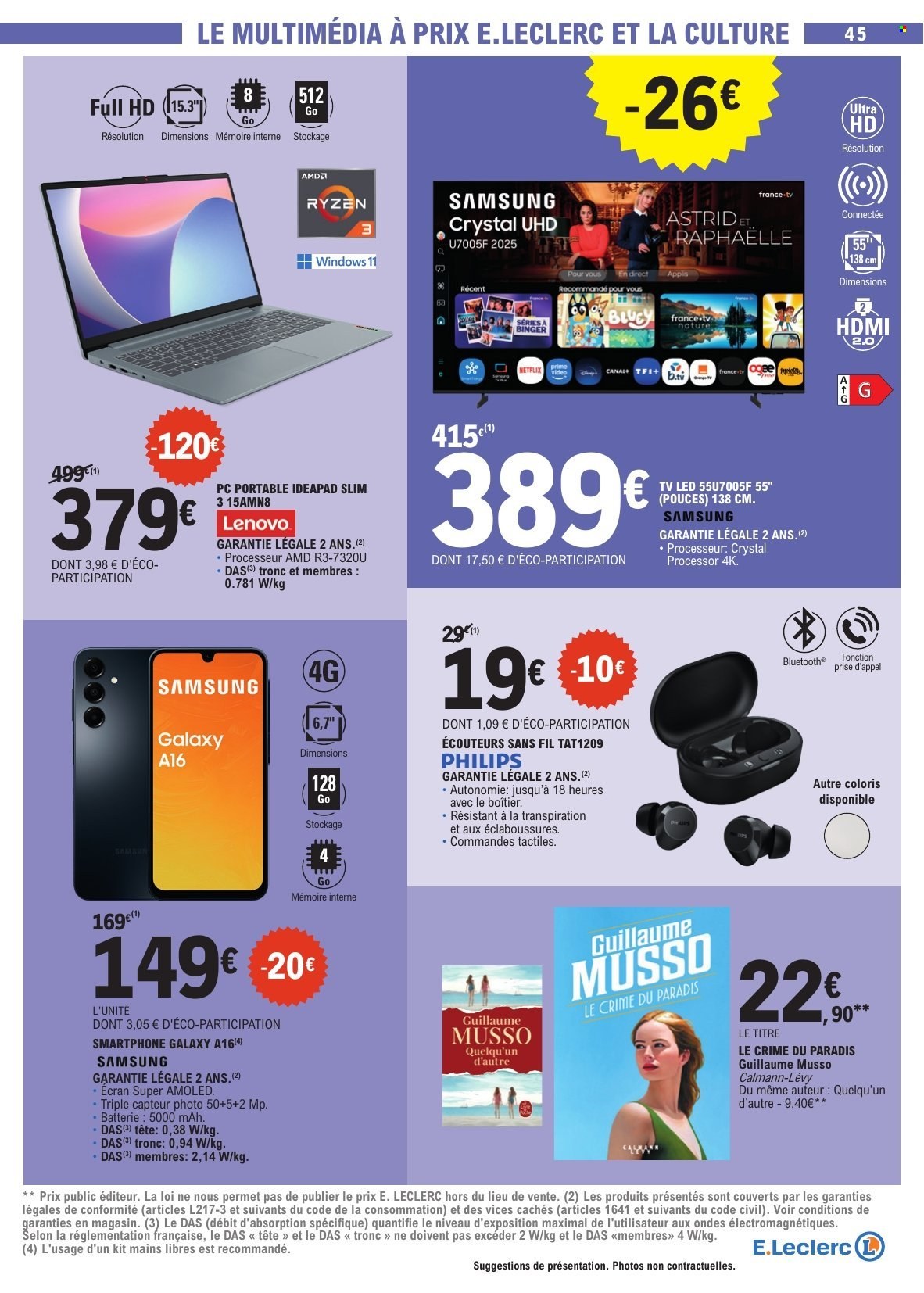 Catalogue E.Leclerc - 03/03/2026 - 14/03/2026. Page 45