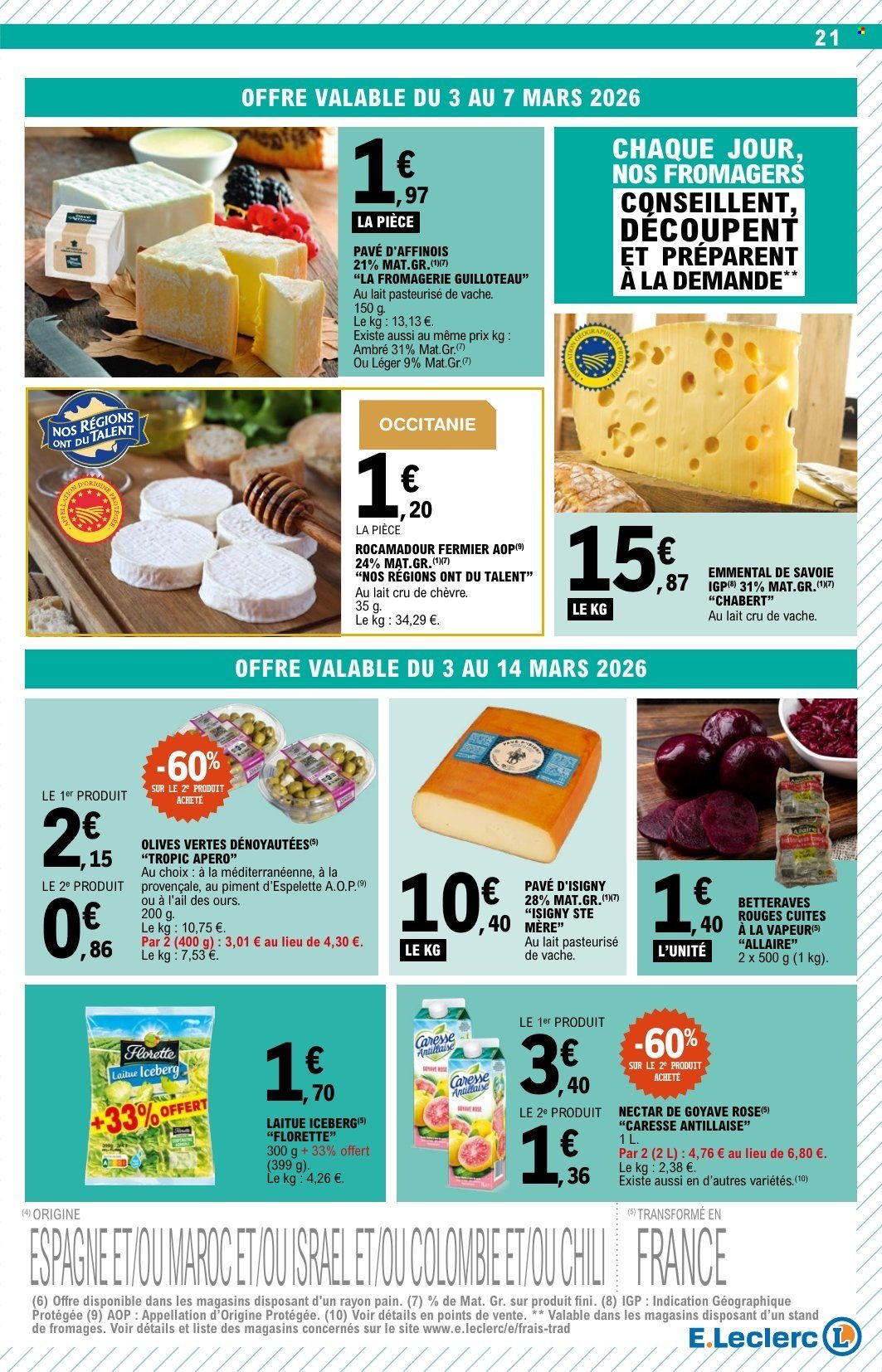 Catalogue E.Leclerc - 03/03/2026 - 14/03/2026. Page 21
