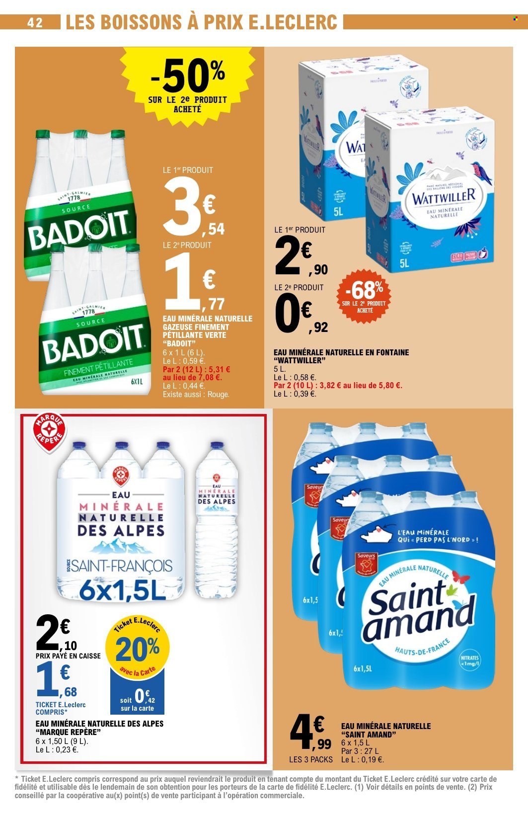 Catalogue E.Leclerc - 03/03/2026 - 14/03/2026. Page 42