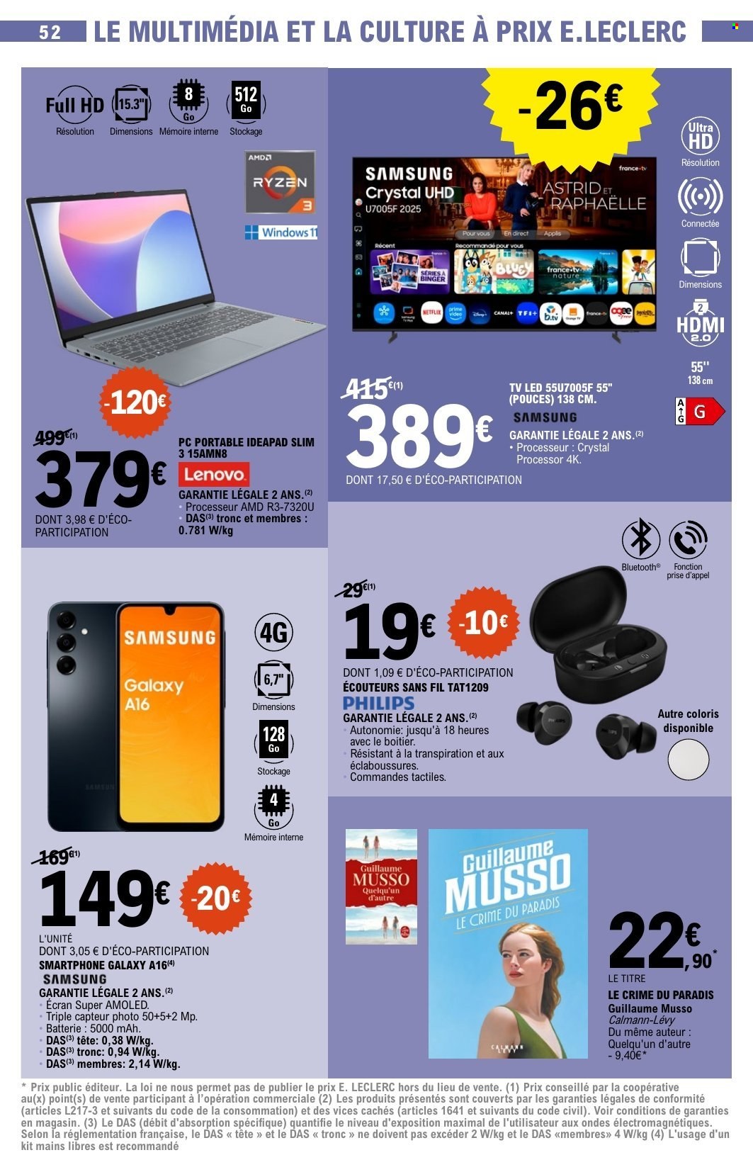 Catalogue E.Leclerc - 03/03/2026 - 14/03/2026. Page 52