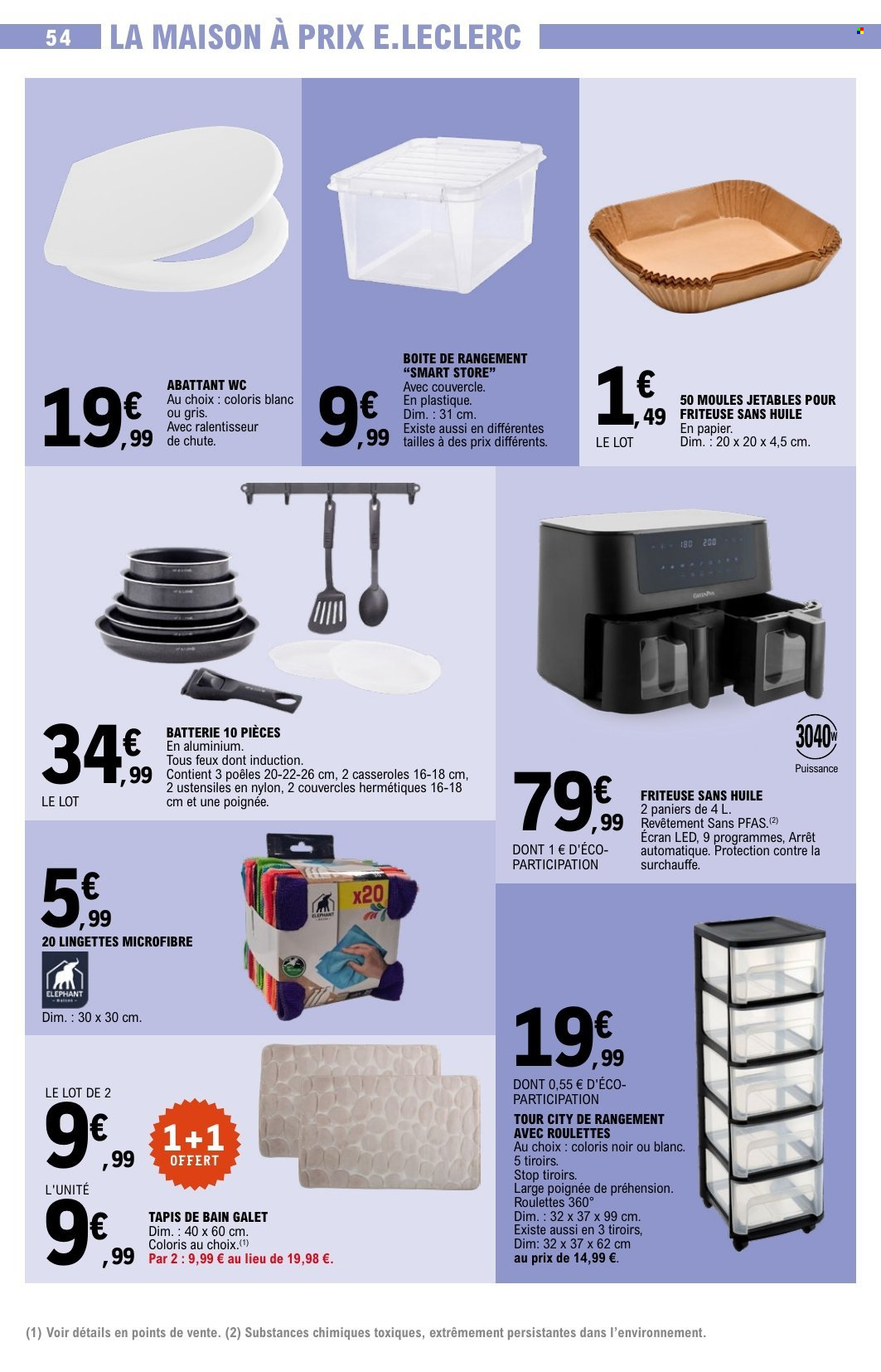 Catalogue E.Leclerc - 03/03/2026 - 14/03/2026. Page 54