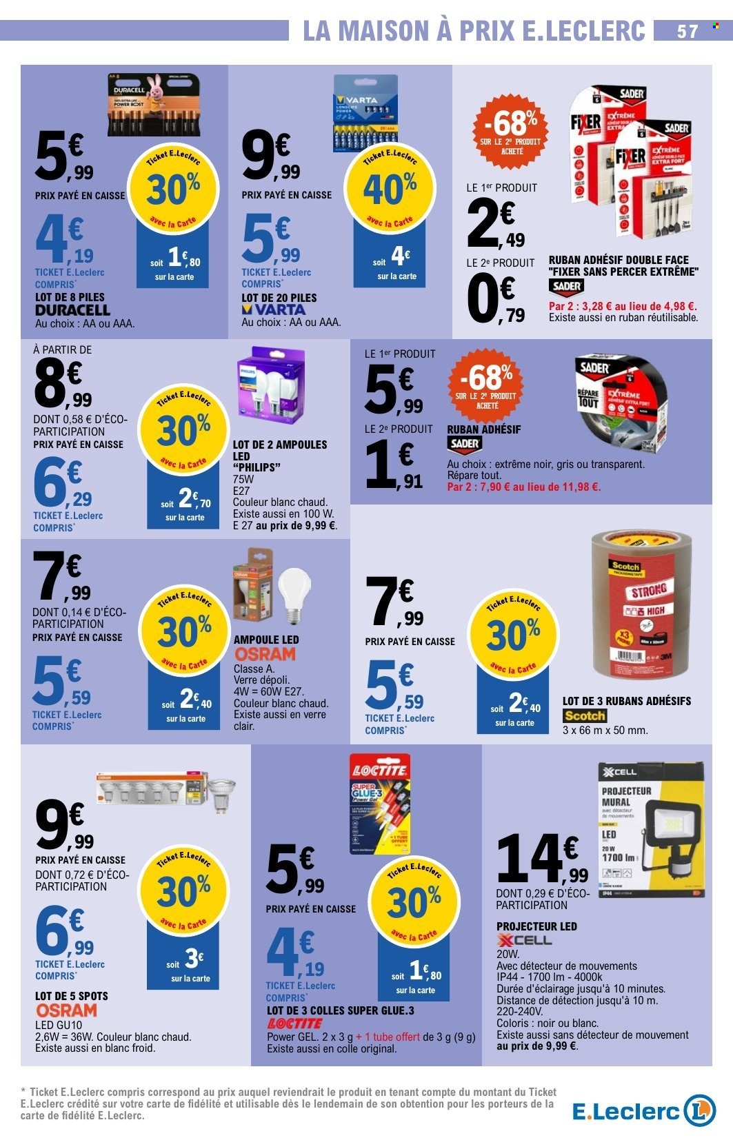 Catalogue E.Leclerc - 03/03/2026 - 14/03/2026. Page 57