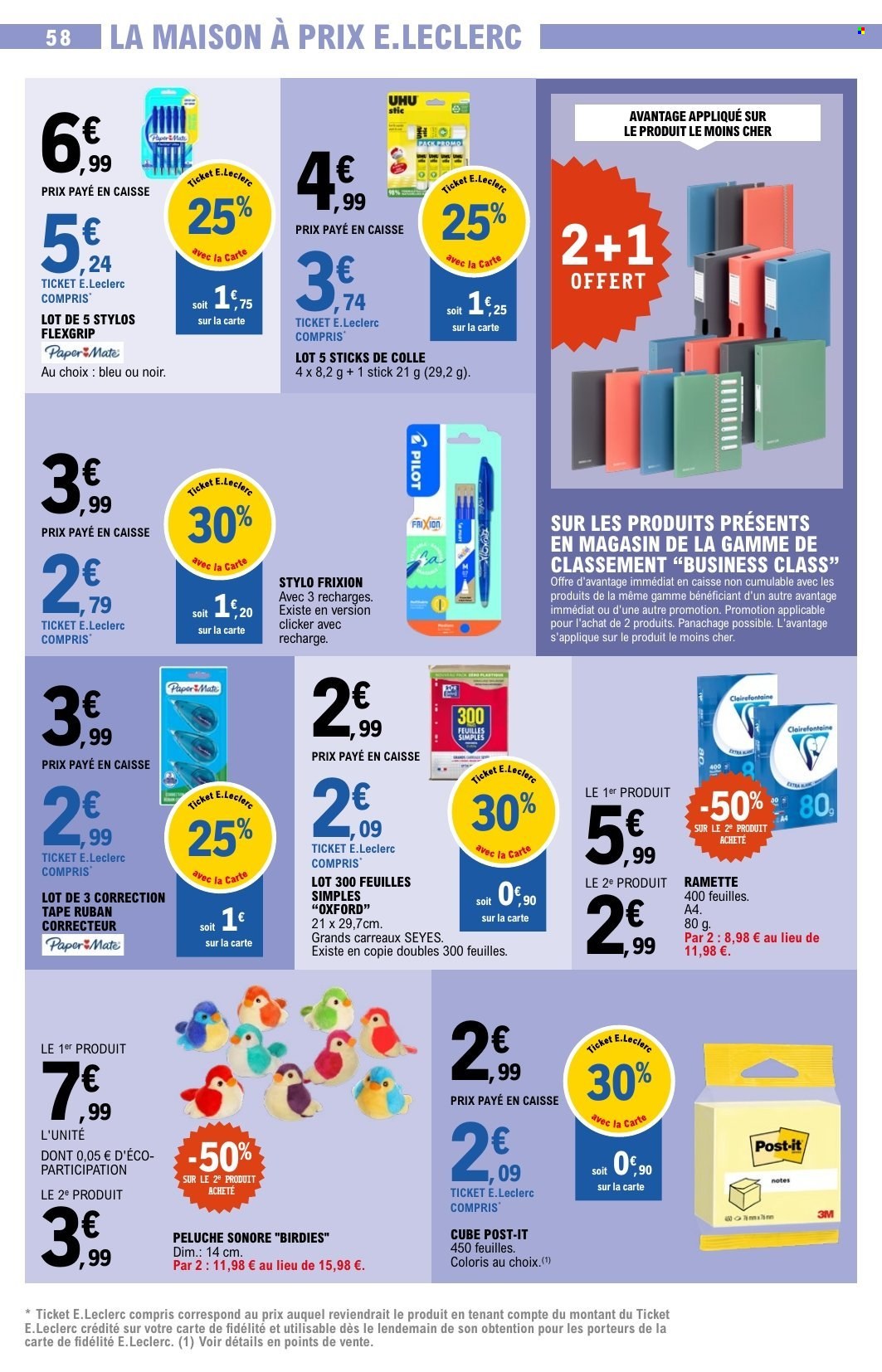 Catalogue E.Leclerc - 03/03/2026 - 14/03/2026. Page 58