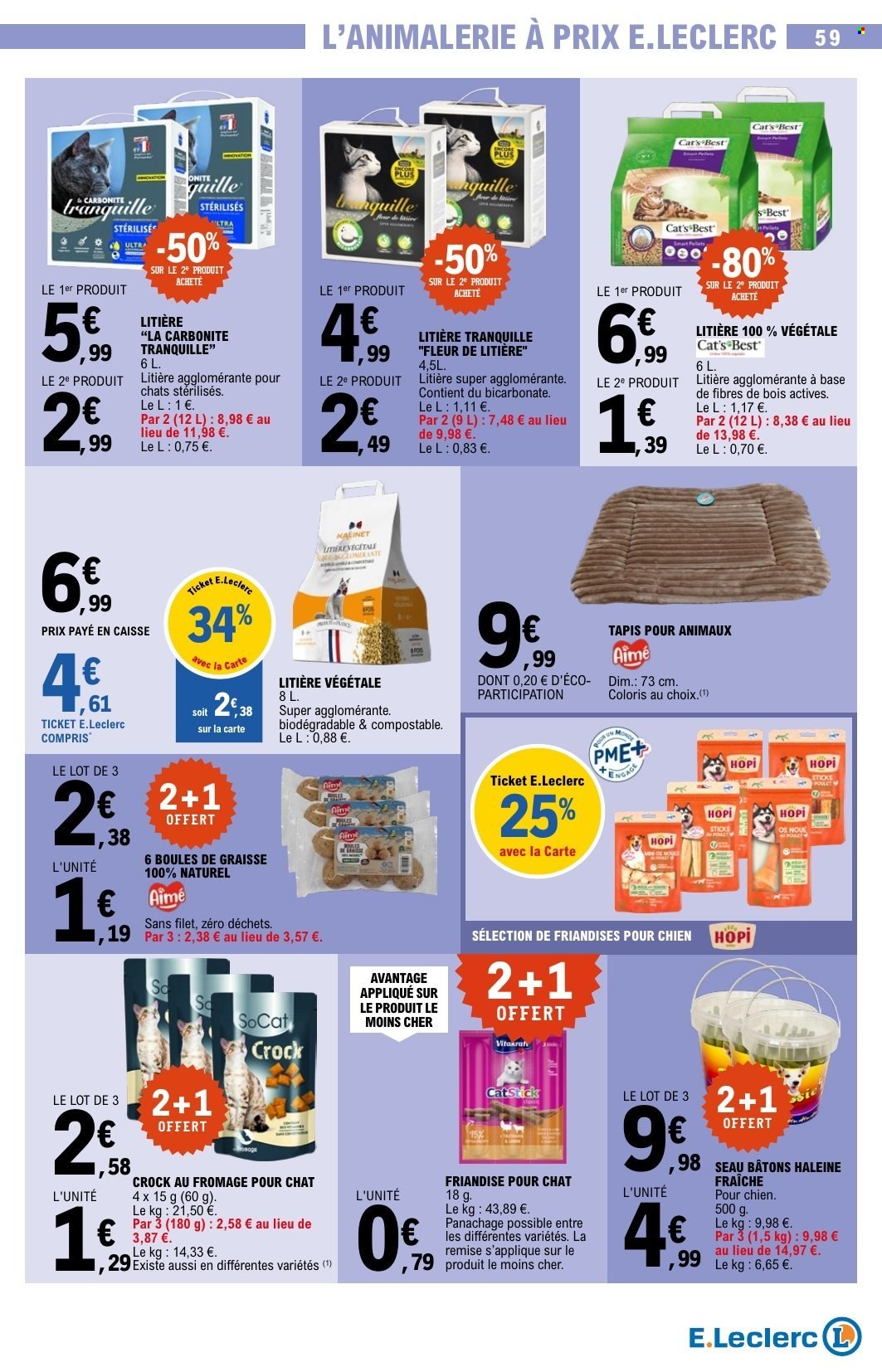 Catalogue E.Leclerc - 03/03/2026 - 14/03/2026. Page 59