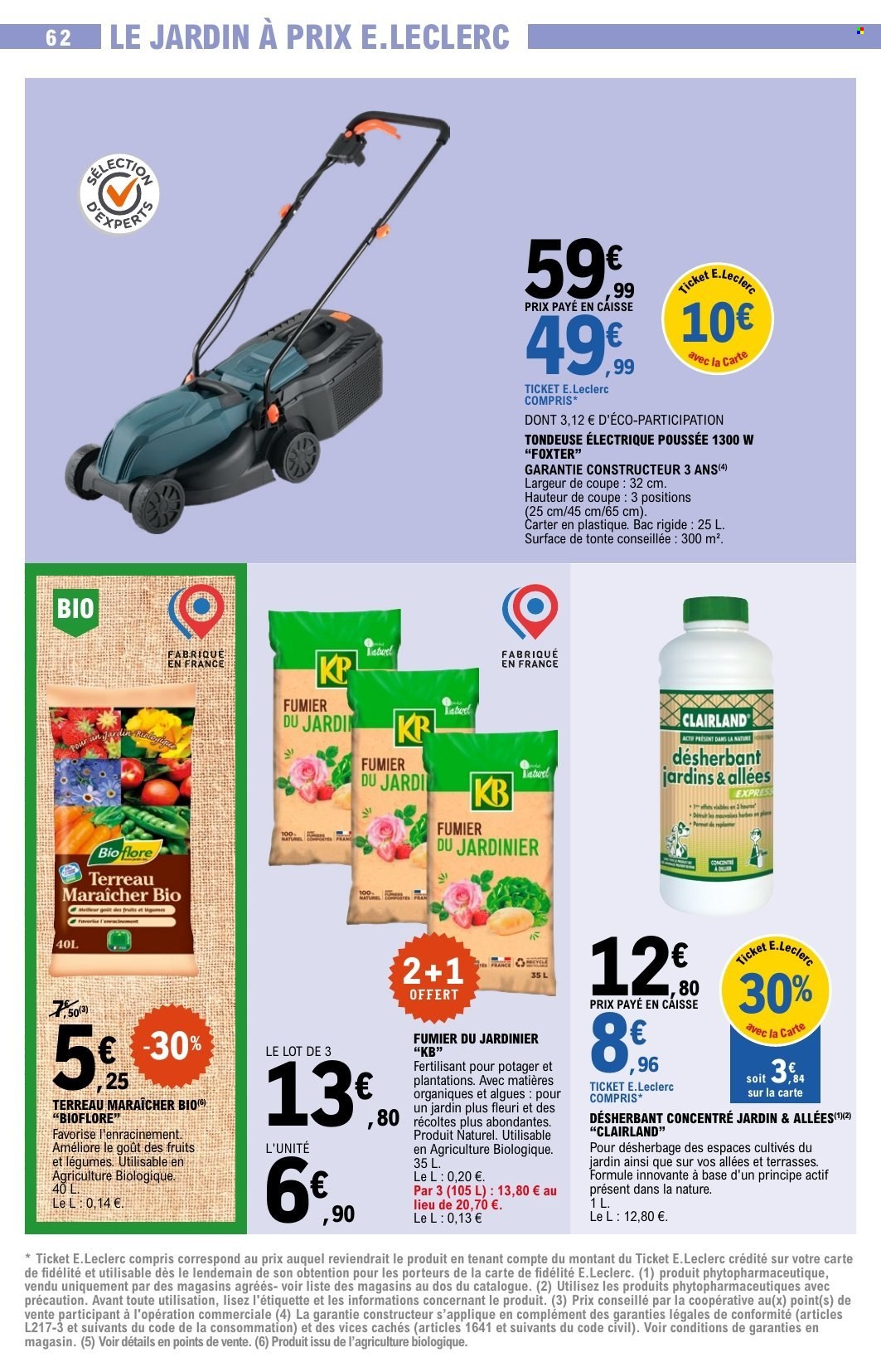 Catalogue E.Leclerc - 03/03/2026 - 14/03/2026. Page 62