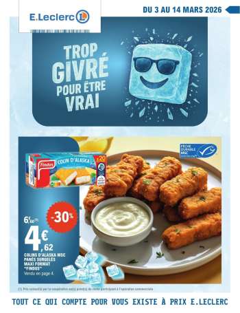 Catalogue E.Leclerc - 03/03/2026 - 14/03/2026.