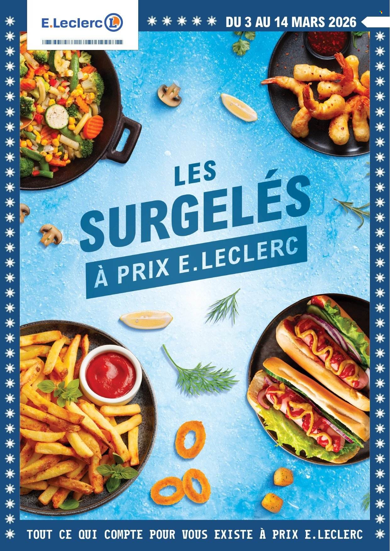 Catalogue E.Leclerc - 03/03/2026 - 14/03/2026. Page 1