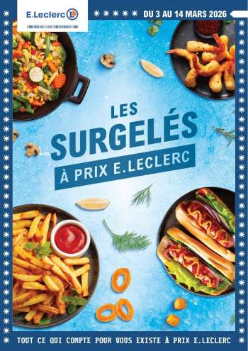 Catalogue E.Leclerc - 03/03/2026 - 14/03/2026.