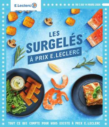 Catalogue E.Leclerc - 03/03/2026 - 14/03/2026.