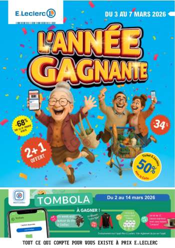 Catalogue E.Leclerc - 03/03/2026 - 07/03/2026.