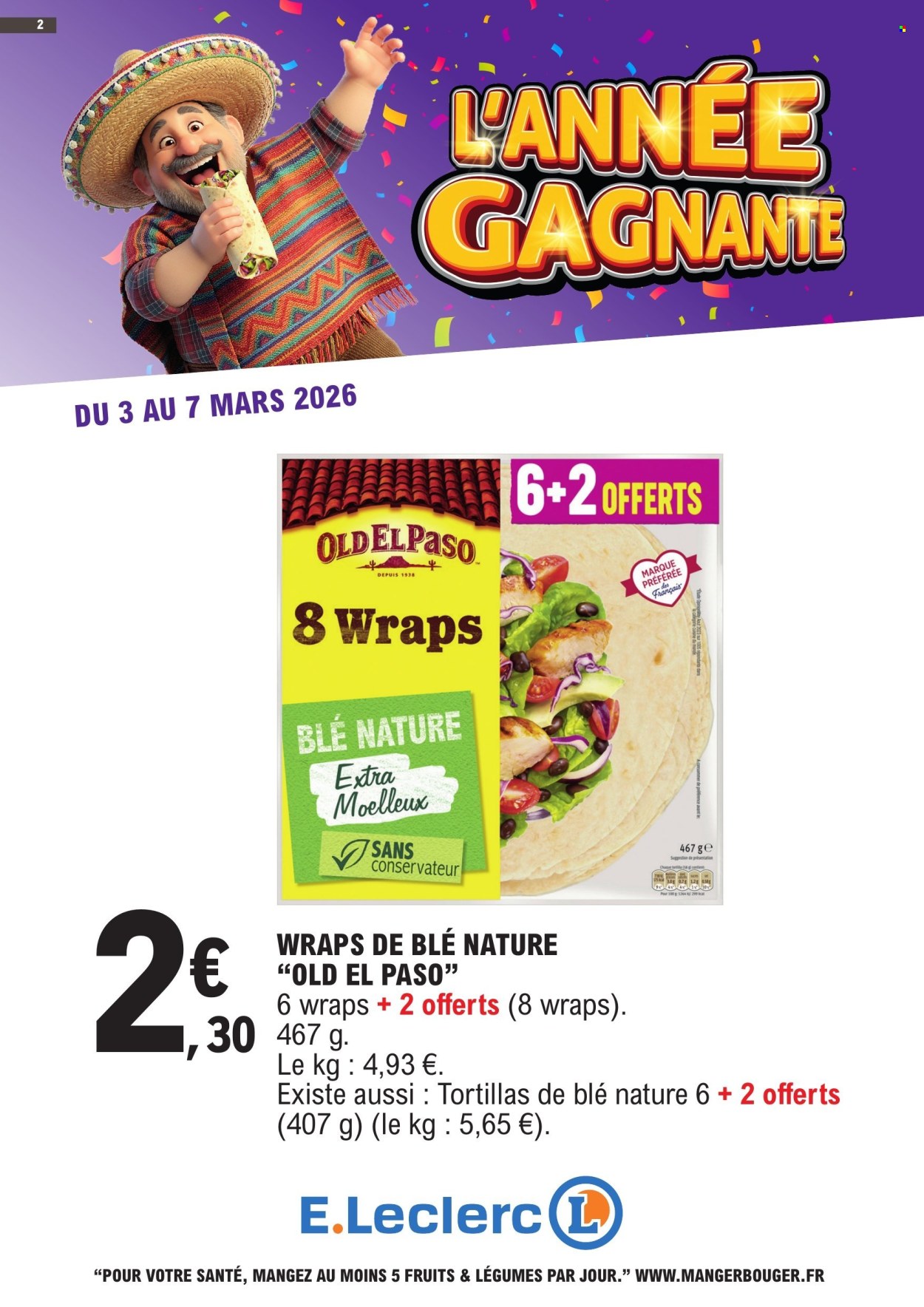 Catalogue E.Leclerc - 03/03/2026 - 07/03/2026. Page 2