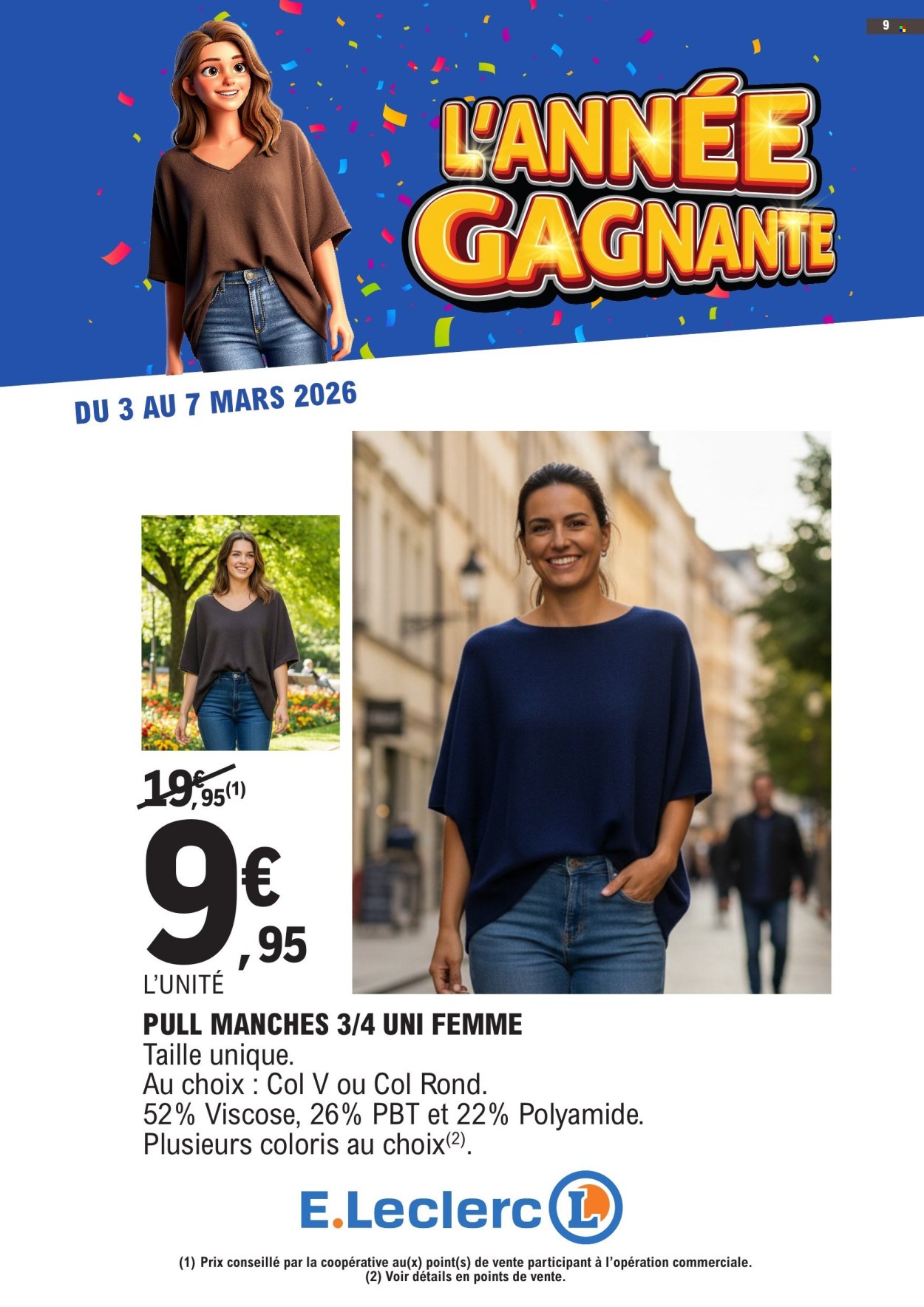 Catalogue E.Leclerc - 03/03/2026 - 07/03/2026. Page 9
