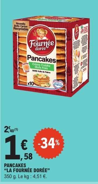 Pancakes La Fournée Dorée