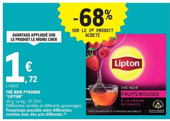 THE NOIR PYRAMID “LIPTON”
